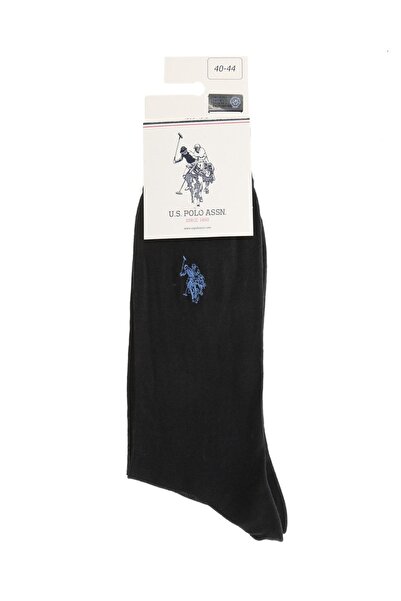 U.S. Polo Assn. U.S. Polo Assn. Siyah Erkek Çorap 2'Lİ PAKET DUYEF