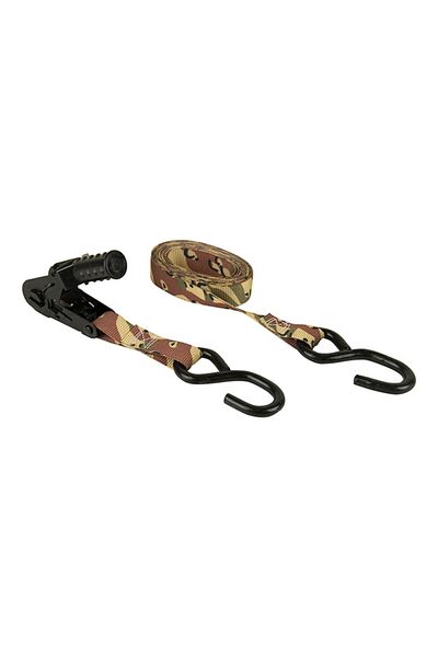 Keeper مجموعة ربط متينة من 4 قطع من Dessert Camo بطول 12 قدمًا