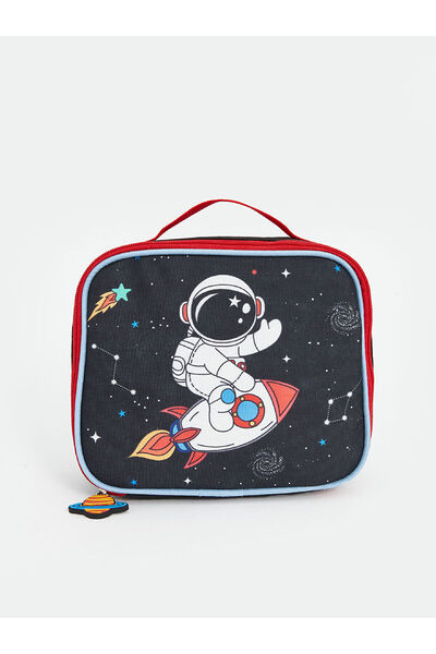 LC Waikiki صندوق غداء للأولاد مطبوع مختلط عازل للحرارة