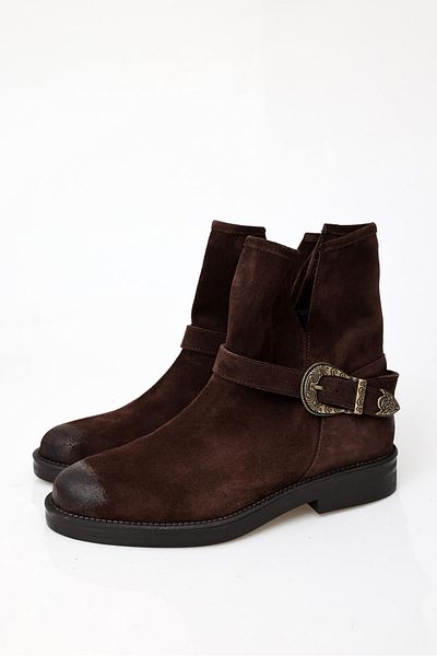 5in1Canpolat Bitter Brown Casual Μποτάκια 125212