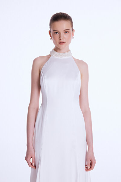 adL Night Zoom Sırtı Dekolteli Elbise