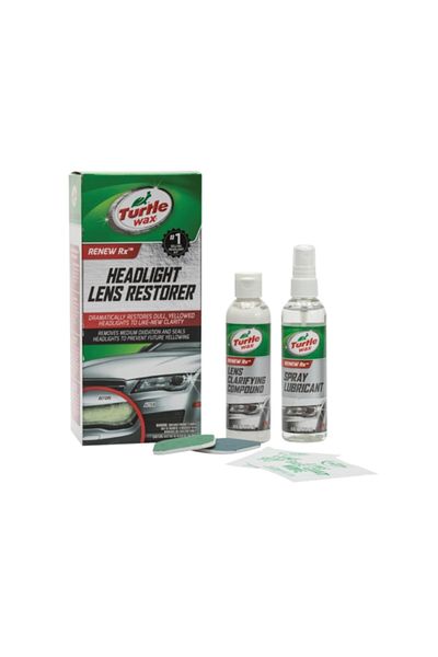 Turtle Wax T-240KT Headlight Lens Restorer Kit for Bright Illumination