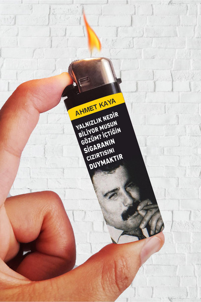 SARANG Çakmak Yalnızlık Nedir Biliyor Musun Ahmet Kaya Replik Baskılı Full Ka...