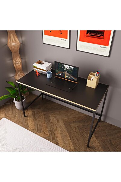 Bimossa Viya S7513 Çalışma Masası Safir-Siyah