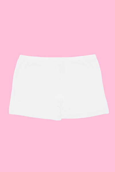 Arma Yıldız White Girl's Boxer Tights 5 Pack Cotton Lycra