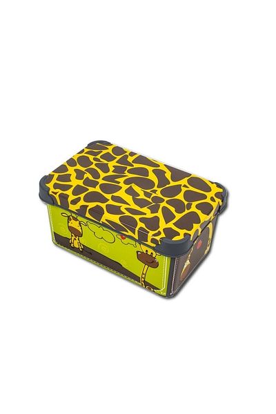 QUTU Style Box Giraffe μοτίβο 3 τεμαχίων Διακοσμητικό Σετ κουτί αποθήκευσης