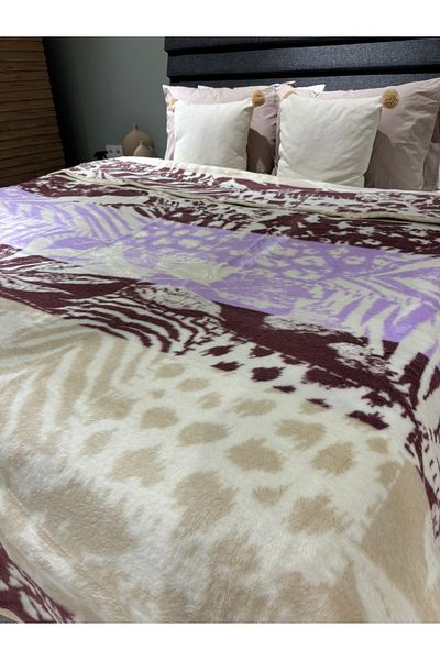 Sesli Softy Series Acrylic Soft Thick King Size Blanket 200X220 Size 500Gr / M2 Weight