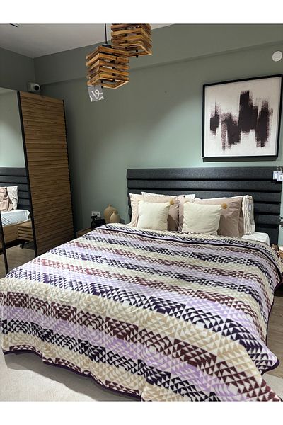 Sesli Softy Series Acrylic Soft Thick King Size Blanket 200X220 Size 500Gr / M2 Weight