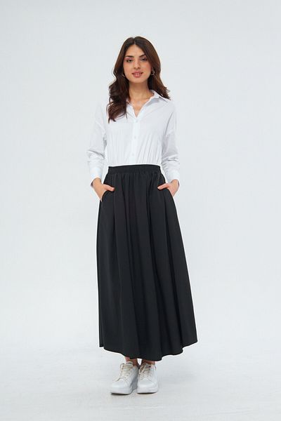 PASTELASTORE Fusta lungă cu volan 1170 - 94cm