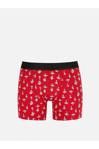 Colin's Modern Fit Men's Burgundy Boxer