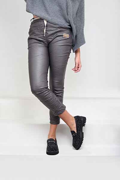 37Numara BÜYÜK NUMARA LOAFER AYAKKABI TOKALI HAKİKİ DERİ 41-42-43-44-LEOPAR