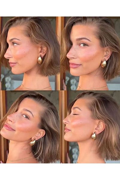 KBC Hailey Drop Model Steel Earrings