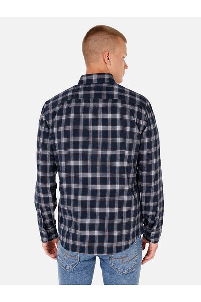 Colin's Navy Blue Men's Shirt U.Sleeve