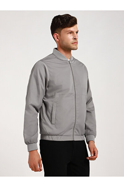 Dennis Lingo By Styli Collared Regular Fit Bomber Jacket