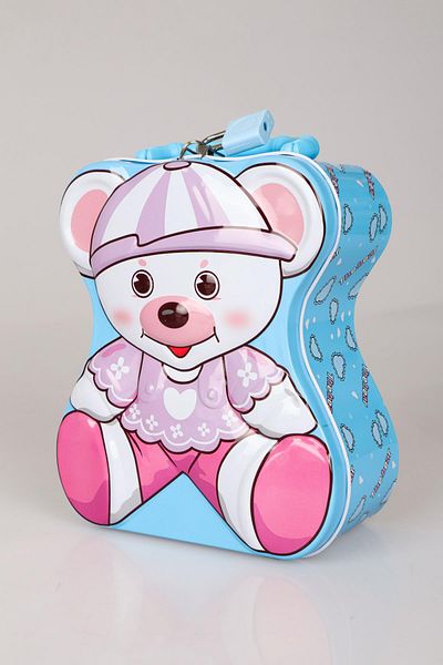 DEKOMUS Special Design Locked Piggy Bank - "Teddy Bear"