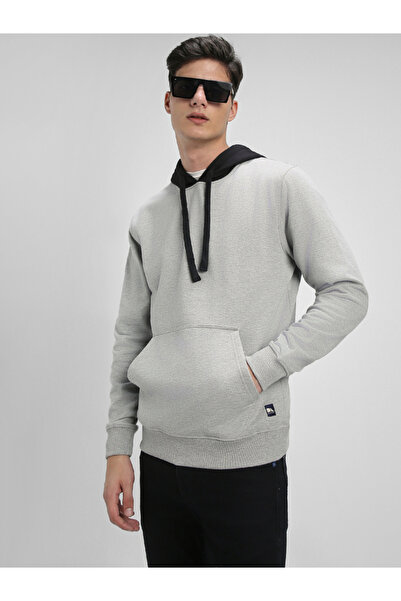 Dennis Lingo By Styli Color Block Hoodie with Front Pocket