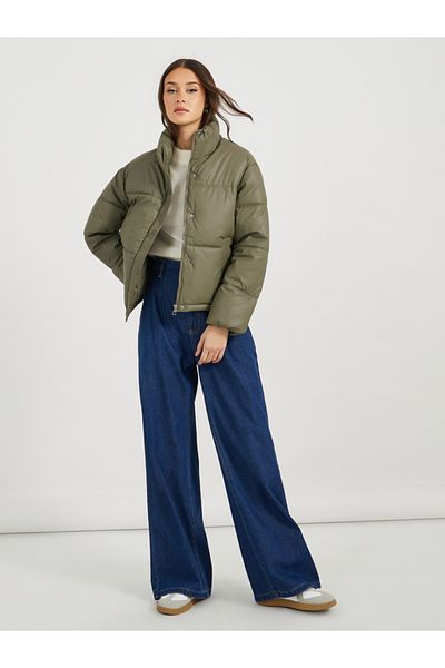 Styli Oversized Regular Length Padded Jacket