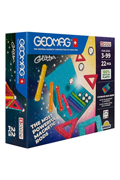 GEOMAG Glitter Manyetik Zeka Oyunu 22 Parça