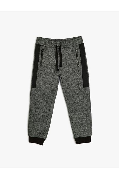 Koton Color Blocked Jogger Sweatpants - Αναλυτικά με φερμουάρ