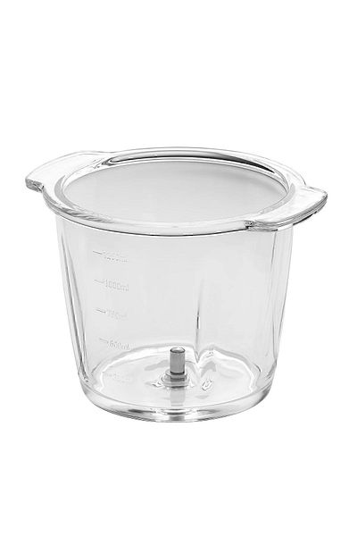 KORKMAZ A460-05 Pro Magic 4 - Black Rosagold Glass Chopper with Blade