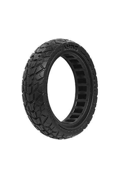 Choice إطار أسود صلب للطرق الوعرة مقاس 8.5 بوصة، مناسب للدراجات الكهربائية، ي...