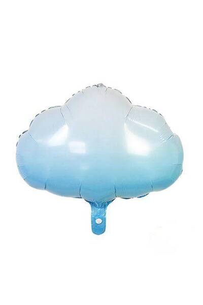 Parti Dükkanım Mavi Bulut Folyo Balon 50x40 Cm