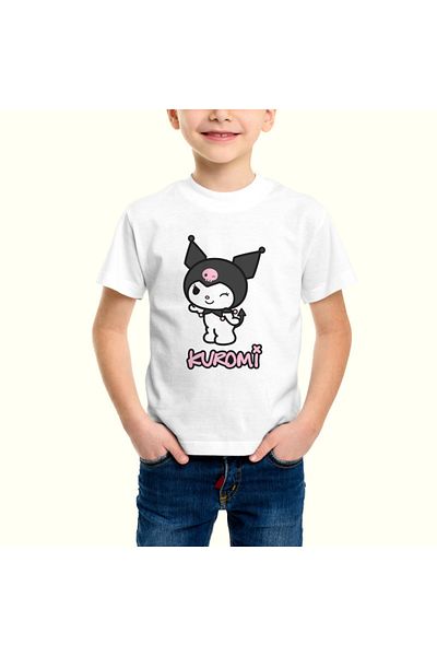Built By Crazy Tricou unisex pentru copii Kuromi Skull
