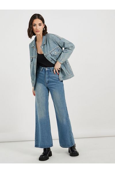 Styli Regular Fit Regular Length Denim Jacket