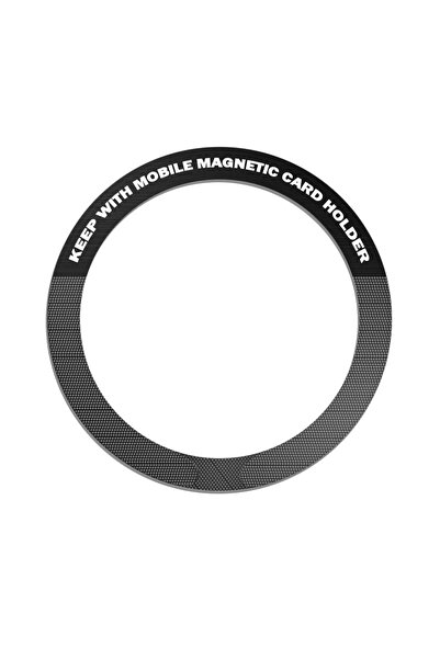 Choice Black 1PC Shape O Ring For Magsafe Magnetic Wireless Charger For iphon...