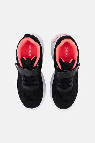 RBX Kids Girl Velcro Closure Shoes, Black