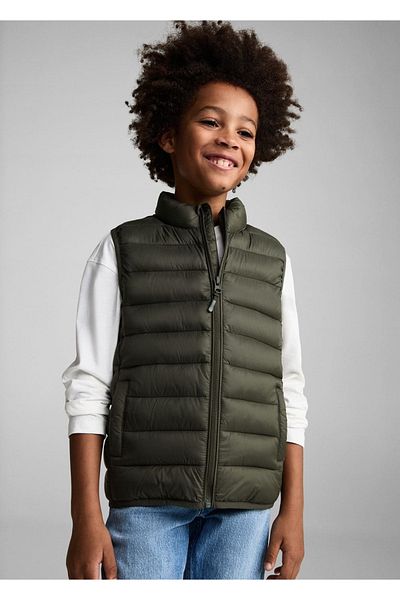 MANGO Kids Quilted Vest