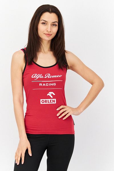 Alfa Romeo Women Sportswear Fit Training Top, Red