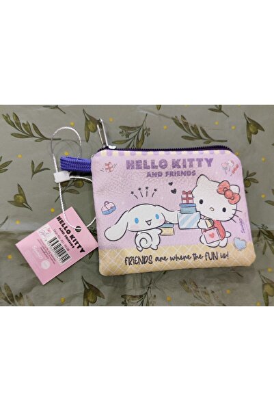 bundle island Geantă pentru monede pentru copii cu figurine Hello Kitty și Ku...