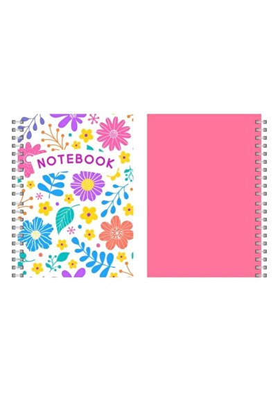 Panda 160 Pages Lined School Notebook