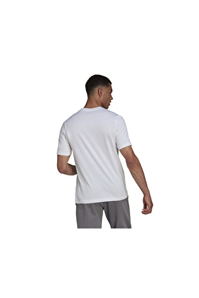 adidas Ent22 Tee Λευκό ανδρικό μπλουζάκι casual - HC0452