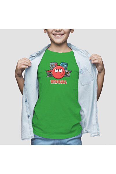 Built By Crazy Παιδικό μπλουζάκι Red Ball Group Unisex