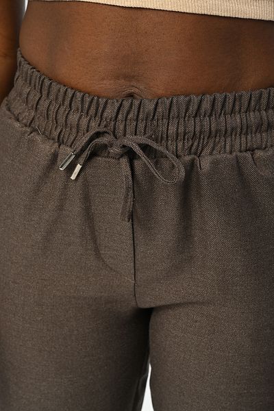 Orfeo Negro PANTALONI DE CULOARE SOLIDĂ PENTRU FEMEI
