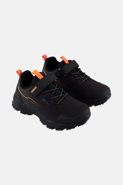 RBX Kids Boy Velcro Shoes, Black