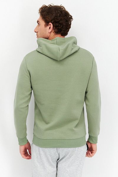 Nordland Men Sportswear Fit Long Sleeve Outdoor Hoodie, Olive