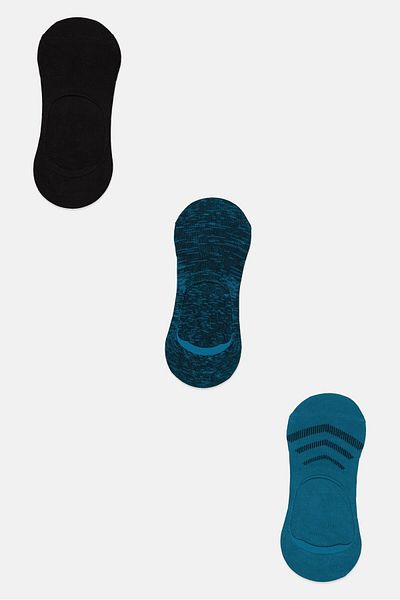 Nordland Men 3 Pair Textured Socks, Teal