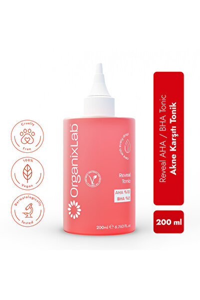 Organixlab Reveal Akne Karşıtı Tonik I Aha & Bha Canlandırıcı I Peeling Etkil...