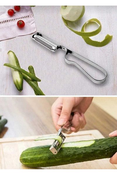 lawrenceshop Luxury Side Peeler & Vegetable Tomato Potato Peeler & Steel Peeler