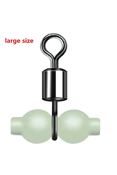 Choice مجموعة كبيرة الحجم من 100 قطعة من القرع المضيء، حلقات دوارة، موصلات خي...