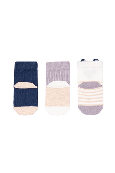 Miny Center Baby Boy 3-Piece Socks