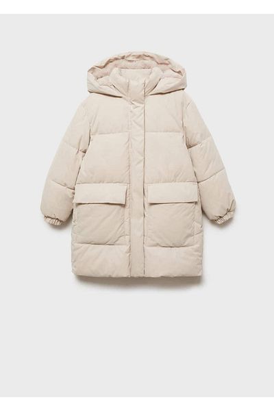 MANGO Kids Prešívaná vrecková anorak