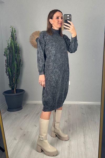 lady special Knitwear Dress - Oversize Washable Design