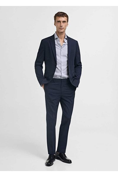 MANGO Man Πουκάμισο Slim Fit 100% Βαμβακερό