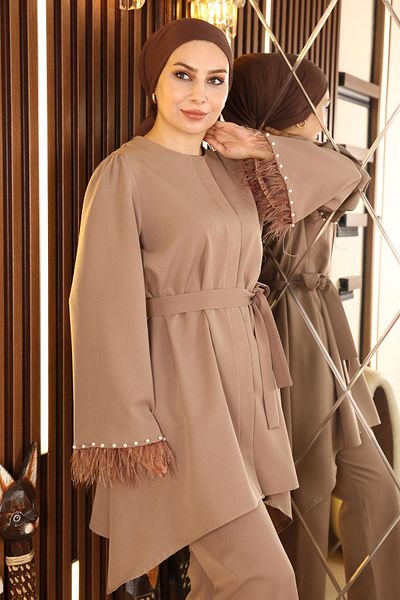Modamihram Костюм Tuy Detailed Suit Mink 19131