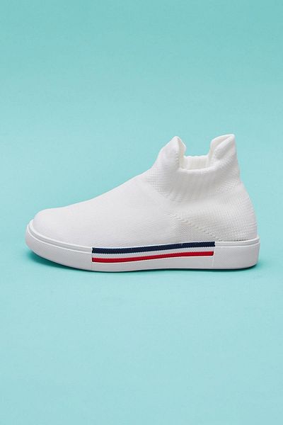Katia&Bony Back To School Kids Socks Shoes White