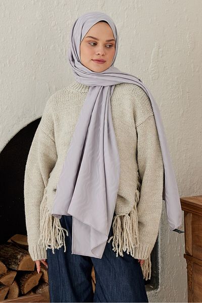 Modakaşmir شال بنمط الجاكار الحريري